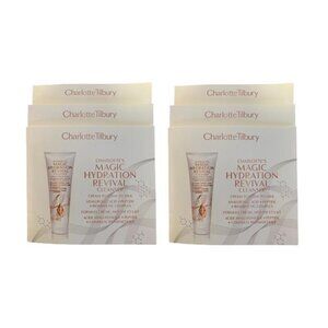 Charlotte Tilbury 6 Piece Set Magic Hydration Revival Cleanser 3ml each